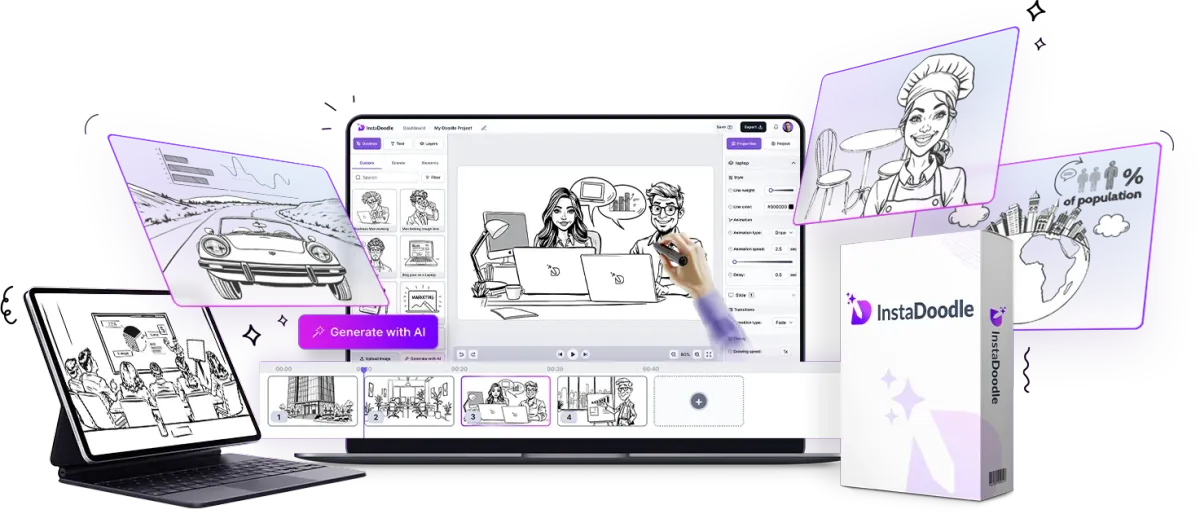 Instadoodle app
